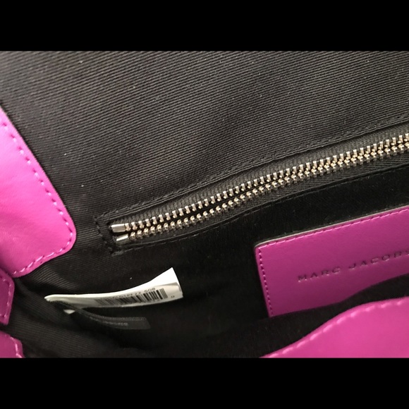 Marc Jacobs The J Marc Soft Flap Leather Shoulder Crossbody Chain Handbag - Picture 14 of 14